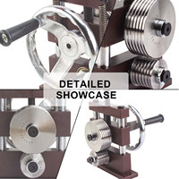 Ensemble de machine à façonner les bracelets manuelle Boasta avec rouleaux en acier remplaçables pour le façonnage et le redressage de fil de bijouterie, logo personnalisé