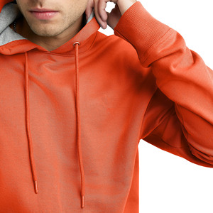 Sweat-shirts à capuche de haute qualité pour hommes, streetwear, gym, grande taille, couleur unie, personnalisés, pull-over pour hommes - Product Image 2