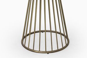 Tatum Table en bois métal moderne et de luxe fabriqué en inde utilisation bureau décoration de la maison salon Restaurant Bar vente en gros - Product Image 2