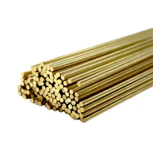 Hs221 pirinç kaynak çubukları teller çubukları 500mm uzunluk 1.6mm 2mm 2.5mm 3mm çap tel elektrot lehim çubuk
