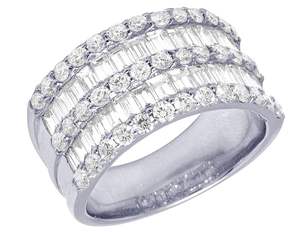 Magnifique bague en argent sterling 925 pour hommes Hip Hop Moissanite Diamants avec clarté VVS améliorée Accessoires de bijouterie fine tendance - Product Image 1