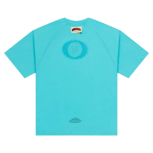 Camisetas de Hombre de Algodón 100% Lavado, Corte Holgado, Color Azul Claro, Estilo Vintage, Ropa Casual Urbana, Suave y Transpirable para Uso Diario - Product Image 3