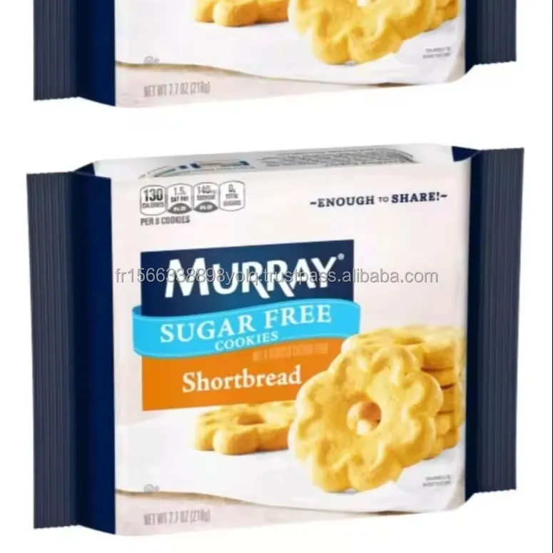 Murray, şekersiz kurabiye Shortbread, 6-ons paketi (4 paket)