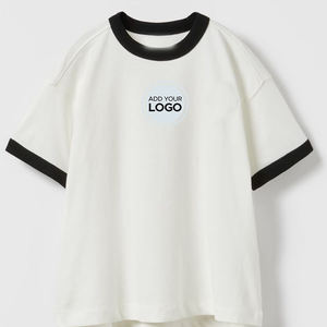 เสื้อยืดริงเกอร์ปักโลโก้ตามสั่งสำหรับผู้ชายเสื้อยืดริงเกอร์สำหรับผลิตเร็ว - Product Image 6