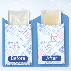 MEILLEUR DÉSICCANT SUPÉRIEUR 5g Gel de silice 100% pureté Anti-moisissure Absorbeur d'humidité pour l'électronique Emballage en cuir - Product Image 2