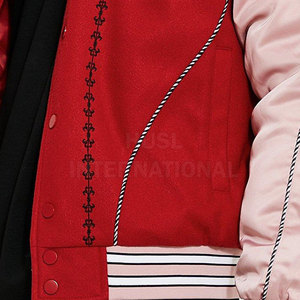 Chaquetas personalizadas para hombre, abrigo de diseño de béisbol suelto de talla grande con letras bordadas, sudaderas con capucha para hombre, chándales universitarios, chaqueta de primavera para hombre - Product Image 5