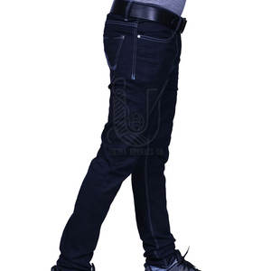 กางเกงยีนส์ผู้ชายผ้าฝ้าย 100% น้ำหนักเบา ระบายอากาศได้ดี เหมาะสำหรับฤดูร้อน คุณภาพสูง ระดับพรีเมียม สไตล์ลำลอง - Product Image 3