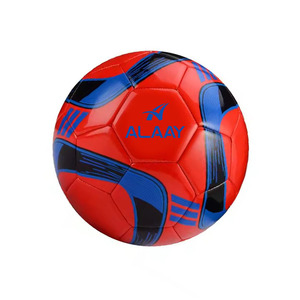 Alaay Football Logo colorido cosido a máquina al aire libre PVC PU TPU tamaño 5 balones de fútbol 5 para entrenamiento de partidos - Product Image 1
