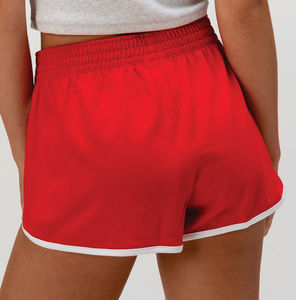 Pantalones cortos de motorista para mujer, cintura alta, cordón, transpirable, ecológico, para Yoga, entrenamiento, gimnasio, correr, mallas, botín, levantamiento de cadera - Product Image 4