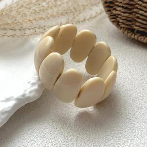 Pulseras de Boda Ecológicas de Mosaico Acrílico Hechas a Mano, Brazaletes de Artesanía India con Incrustaciones, HUSSAIN CRAFTS HCWD-325 - Product Image 1