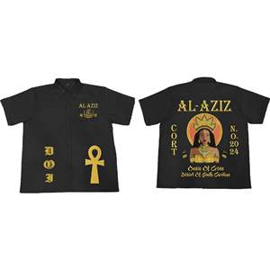 Chemise à manches courtes de haute qualité, tendance, personnalisée, en gros, pour les voyages, DIO Al Aziz, été, boutonnée, légère, élégante - Product Image 5