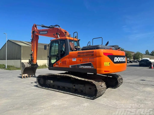 รถขุด Doosan DX225LC ปี 2008 สีส้ม เครื่องจักรกลหนักสำหรับงานก่อสร้าง ใช้งานได้ 0-2000 ชั่วโมง - Product Image 3