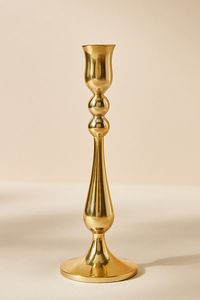 2025 Premium Gold Plated Aluminum Candle Holder <b>Pillar</b> Christmas Lighting & Bedroom Decoration Modern Candle <b>Pillar</b> - Product Image 5