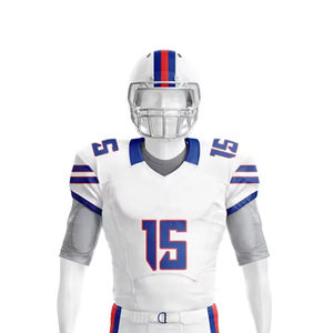 New Style OEM Service Low MOQ American Football Uniform Custom Made Design Breathable Quick Dry American Football Uniform - Product Image 3