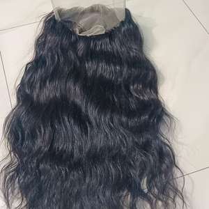 วิกผมดิบอินเดียขนาด13X6มีความละเอียดสูงด้านหน้าเป็นลูกไม้แบบเต็มไม่มีกาวผมธรรมชาติ13x4 - Product Image 1