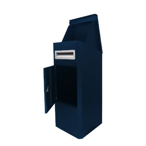 กล่องจดหมายโอดีเอ็มกล่องใส่ของกล่องไปรษณีย์ชุบสังกะสีกล่องจดหมายแบบวางติดผนังแบบล็อคได้ทำจากโลหะสแตนเลสสำหรับกลางแจ้ง - Product Image 1