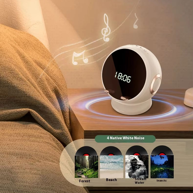 New Portable Smart Speaker DC 5V & Wireless Charging Voice Control TF AUX for Home Office Outdoor