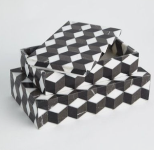 กล่องเครื่องประดับสำหรับผู้หญิงทำจากไม้และฝังกระดูกทำจากไม้เรซิ่น - Product Image 4