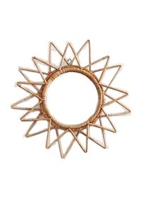 Best Selling Iron <b>Mirror</b> Art <b>Irregular</b> Circular Living Room Metal Frame Wall <b>Mirror</b> Decor Christmas Vintage Luxury Space Casual - Product Image 2