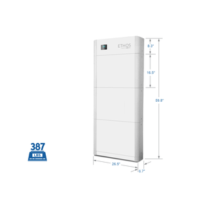BigBattery Ethos 15.3KWh 48V LiFePO4 <b>Energy</b> <b>Storage</b> <b>System</b> 3 Module UL-Certified IP65 - Product Image 4