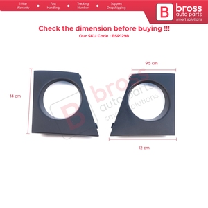 ไฟตัดหมอกหน้า BSP1298 สำหรับ Megane MK2 II ปี 2006-2009 รุ่นปรับโฉม 7701476908 ซ้าย-ขวา - Product Image 6