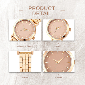 Soldes Montres <span class=keywords><strong>Montre</strong></span> Femme en Acier Inoxydable avec Boîtier en Alliage et Cadran Fin <span class=keywords><strong>Montre</strong></span> Minimaliste Femme - Product Image 2