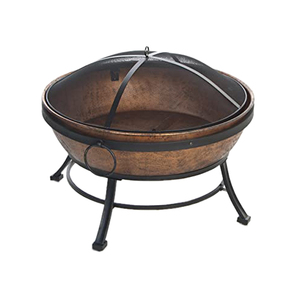 Solid Iron Fireplace Fire Pit With Barbecue Grill Fire Pit From India Attractive Design Best Quality Reasonable Price Fire Pit - Product Image 2