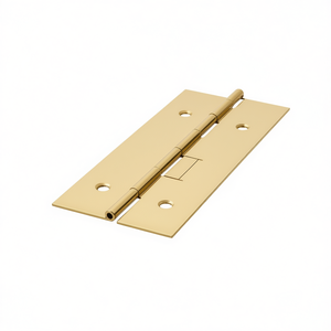 Brass-Plated Iron Rod Hinge 32mm <b>Open</b> Width 0.7mm Thickness 1800mm Length Cabinet Organizer Pack Size 10" - Product Image 3