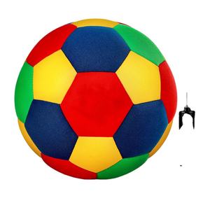 Ballon de football en tissu doux de taille 4, léger, silencieux, pour l'intérieur, pour les jeunes, pour le dribble et le jonglage - Product Image 1