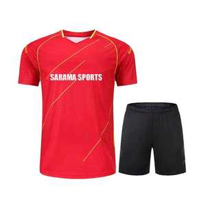 Unisex Breathable <b>Tennis</b> and Badminton Uniform Short & Shirt Men and Women Adult <b>Table</b> <b>Tennis</b> Wear with Front Logo Position - Product Image 1