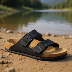 Para Arizona PROF Gr.42, Sandalia Negra Birko Flor, Cumple con la Norma DIN EN ISO 20347 para Botas y Calcetines de Agua BIRKENSTOCK, Talla 42 - Product Image 3