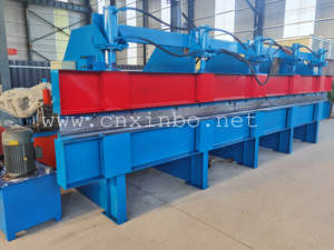 China Xinbo Hydraulische Biegemaschine für 0,3-0,8 mm Dicke Faltbare 6m Blechplatten - Product Image 3