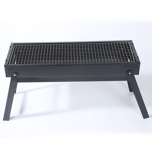 Barbecue portable pliable au charbon de bois en acier inoxydable, fumoir étanche pour pique-nique en extérieur et jardin - Product Image 5