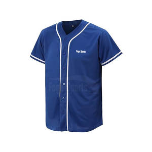 เสื้อเจอร์ซีย์เล่นเบสบอลผ้าโพลีเอสเตอร์100% พิมพ์ชื่อได้เอง - Product Image 2