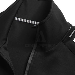 Survêtements personnalisés de haute qualité pour hommes, ensembles de survêtements de jogging de couleur noire pour hommes au meilleur prix - Product Image 4