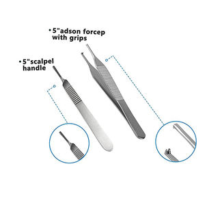 MEDIHEAL SURGICAL CORPORATION MSC-H-3280 Kit de Práctica de Sutura de 5 Piezas: Mango de Bisturí, Aguja, Pinzas, Almohadilla de Sutura (Clase I) - Product Image 3