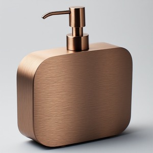 Distributeur de savon de salle de bain en acier inoxydable moderne et élégant pour les maisons, les hôtels, les bureaux et les spas, écologique et durable - Product Image 2