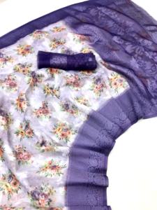 ผ้าไหมแท้พิมพ์ลายดิจิทัลชุดปาร์ตี้ผ้าไหมหม่อนชุดรูปแบบป่าบริสุทธิ์ใหม่ล่าสุด - Product Image 4