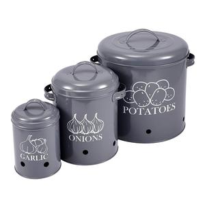 กระป๋องโลหะสำหรับห้องครัวกล่องเก็บของทำมือ - Product Image 3