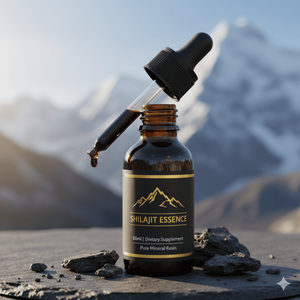 Fábrica OEM de Marca Privada, Gotas de Shilajit Purificado Natural de 60 ml, Ácido Fúlvico, Extracto Herbal Líquido de Shilajit, Suplemento a Base de Plantas - Product Image 1