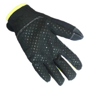 Los mejores guantes de seguridad industrial de piel de oveja, tela de poliéster, montaje de pantalla táctil trasera, guantes de trabajo, protección de jardinería - Product Image 5