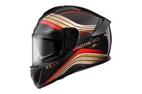 Casques Astone, nouveaux modèles les plus vendus, casque de moto intégral en fibre de carbone or/rouge, modèle GT6F, garantie 1 an, tailles XS-3XL
