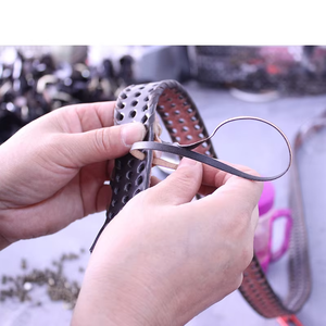 Ceinture en cuir véritable de haute qualité, différentes couleurs, pour femme et homme, sangle décontractée, toutes occasions, ceintures réglables - Product Image 5