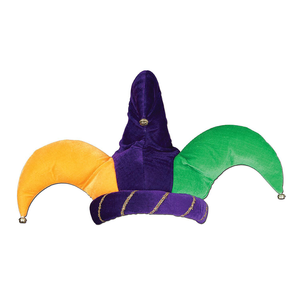 Tùy Chỉnh Halloween Lễ Hội Mardi Gras Chú Hề Tam Giác Mũ Với Jingle Chuông Tòa Jester Đảng Hat - Product Image 3