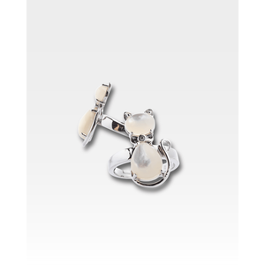 Standing <b>Cat</b> <b>Ring</b>-Rhodium Plated - Product Image 2