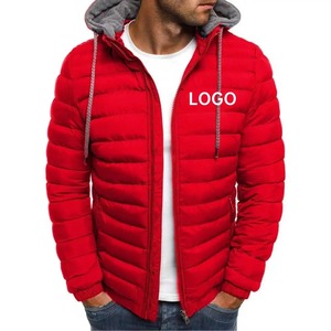 Logo personnalisé pour hommes Veste en laine chauffante d'hiver avec caractéristiques imperméables coupe-vent Vêtements d'extérieur d'automne à la mode avec un design à capuche - Product Image 4