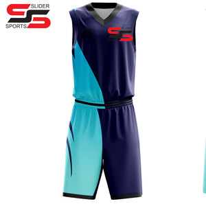 ชุดเสื้อบาสเก็ตบอลชุดทีมพิมพ์ซับลิเมชันชุดออกแบบได้ตามต้องการขนาดใหญ่พิเศษ - Product Image 1