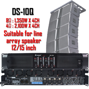 DS-10Q pengeras suara, peralatan suara <span class=keywords><strong>speaker</strong></span> 4ch 2000 watt power amplifier <span class=keywords><strong>line</strong></span> <span class=keywords><strong>array</strong></span> audio - Product Image 2