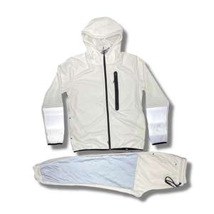 2024 traje de sudor personalizado para hombre 100% algodón Jogging ropa de moda Cierre de cintura elástica diseño diferente y Color liso - Product Image 2