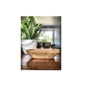 Latest Wooden Candle <b>Dough</b> <b>Bowl</b> Wooden <b>Dough</b> <b>Bowl</b> Wholesale Top Grade Mango Wood Rectangle Round Candle <b>Bowl</b> - Product Image 5